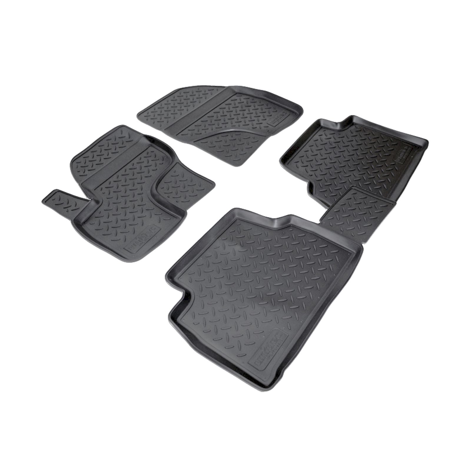 Covorase auto din cauciuc tip tavita NORM Premium, Ford Kuga, 2008-2013
