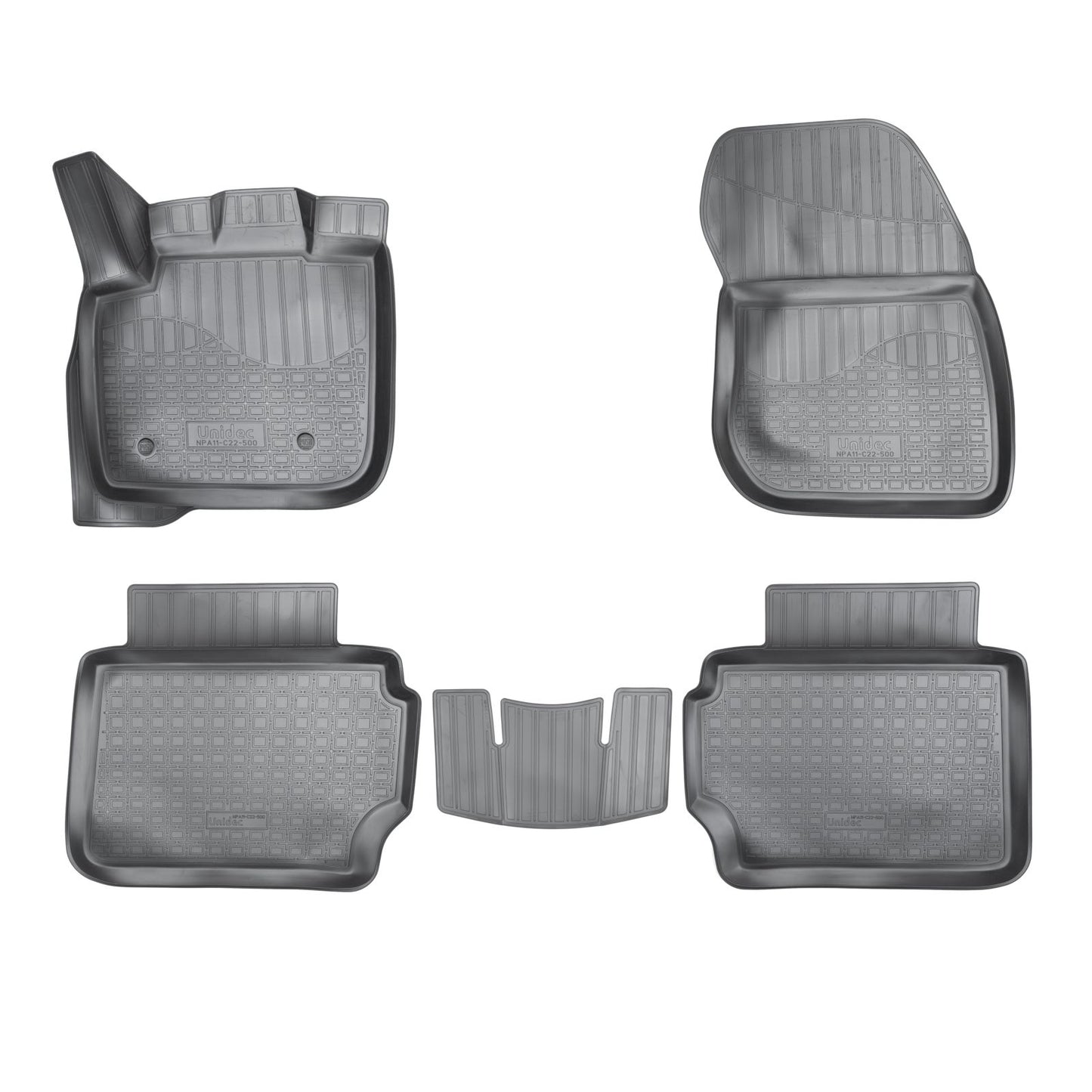 Covorase auto din cauciuc tip tavita NORM Premium, Ford Mondeo (MK5), 2014-2022