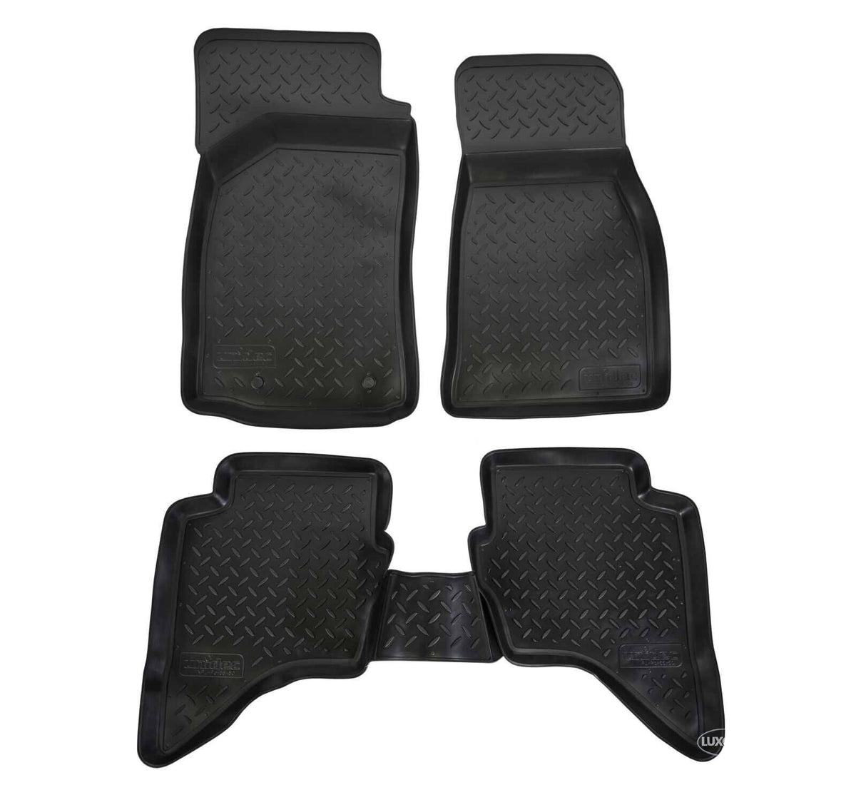 Covorase auto din cauciuc tip tavita NORM Premium, Ford Ranger, pick-up, 2006-2012