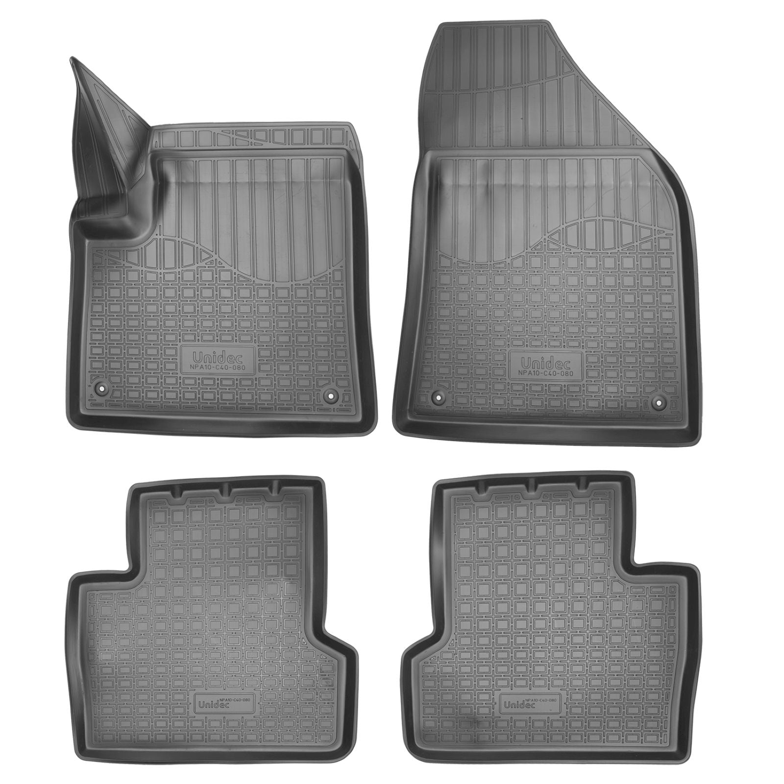 Covorase auto din cauciuc tip tavita NORM Premium, Jeep Cherokee, 2013-