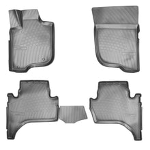 Covorase auto din cauciuc tip tavita NORM Premium, Mitsubishi L200, 2006-2015