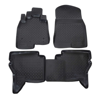 Covorase auto din cauciuc tip tavita NORM Premium, Mitsubishi Pajero, 2006-2015