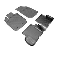 Covorase auto din cauciuc tip tavita NORM Premium, Nissan Terrano, 2010-2017, Tractiune 4x4