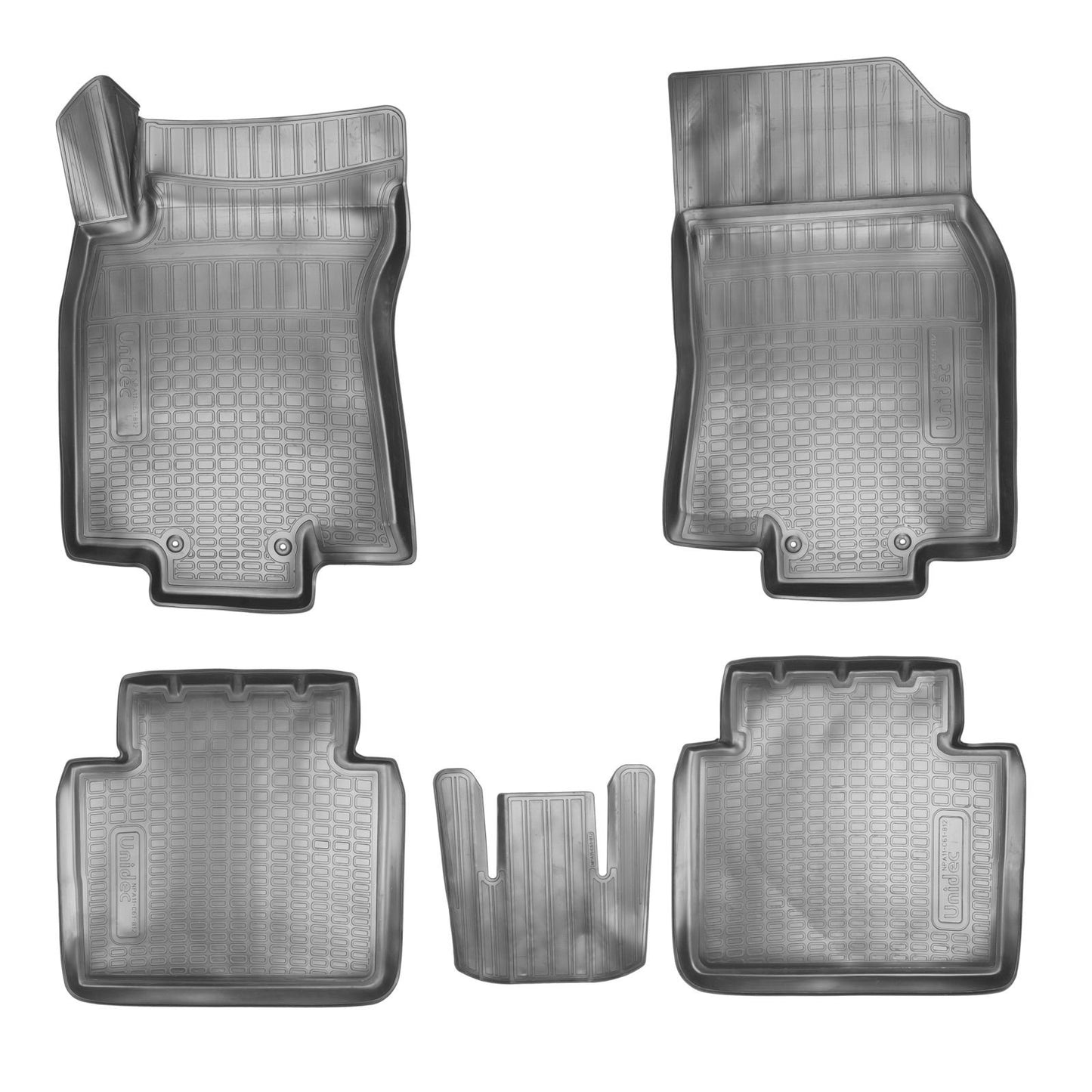Covorase auto din cauciuc tip tavita NORM Premium, Nissan X-Trail (T32), SUV, 2014-