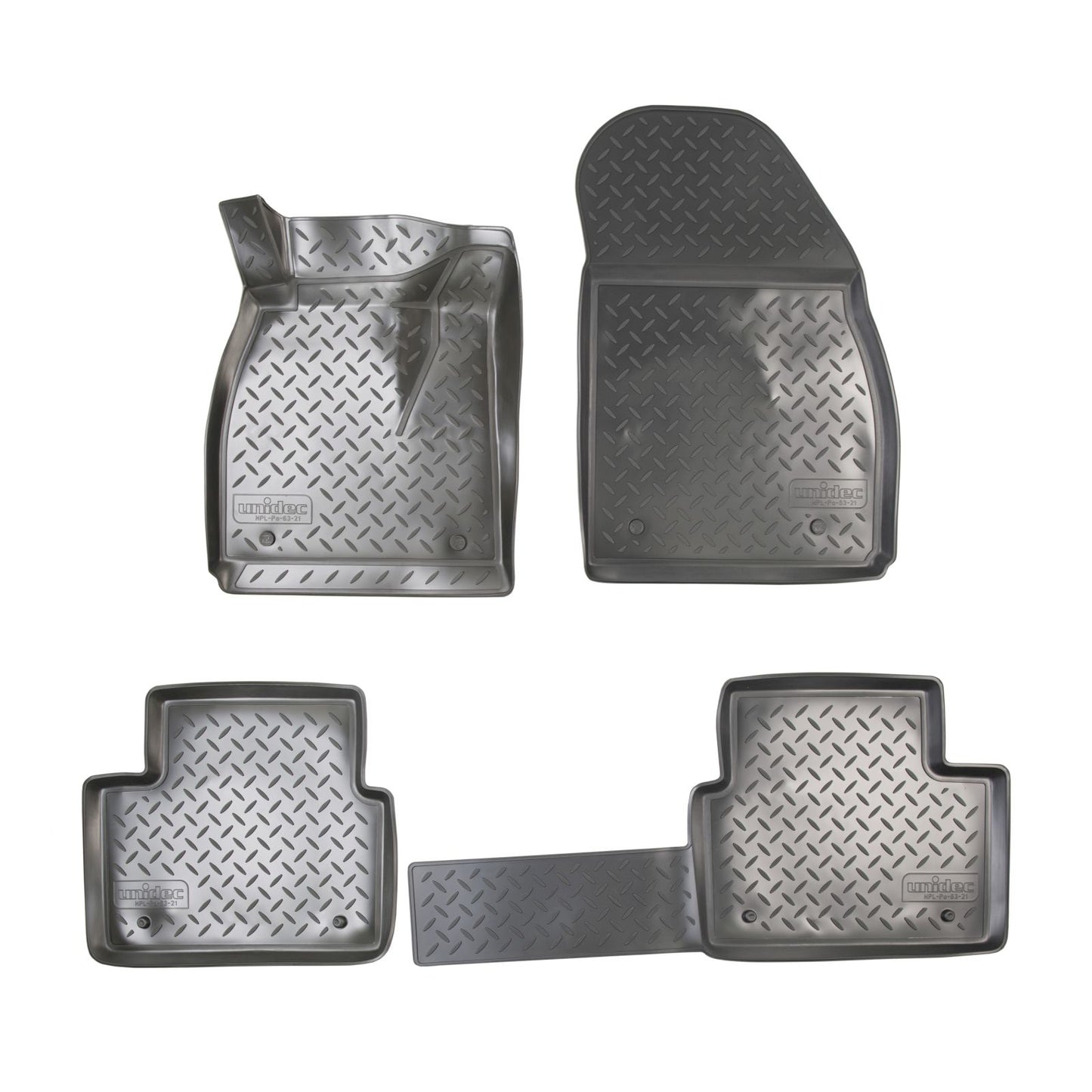 Covorase auto din cauciuc tip tavita NORM Premium, Opel Insignia, 2008-2017
