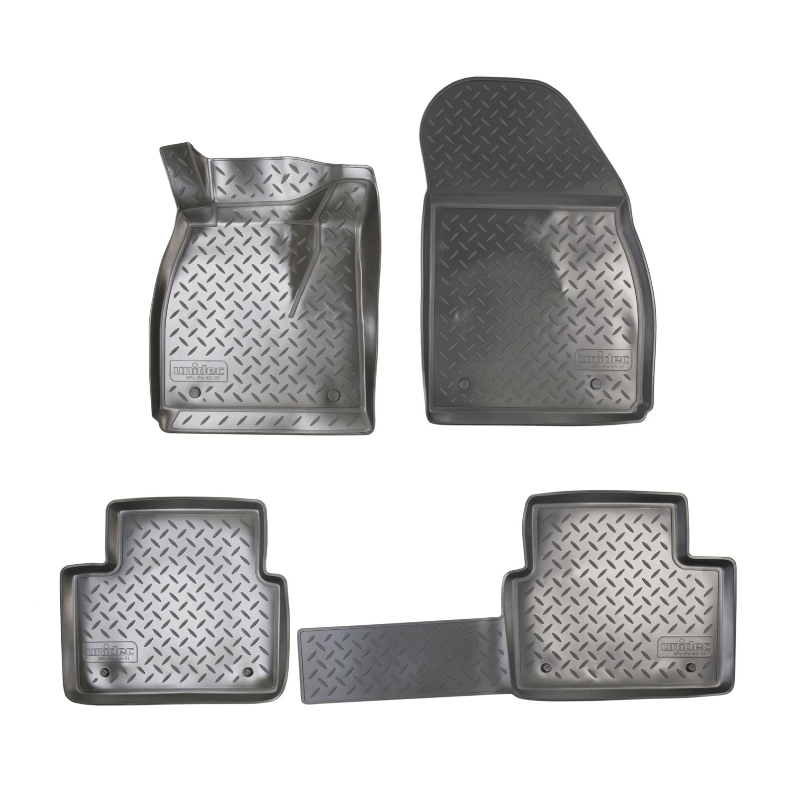 Covorase auto din cauciuc tip tavita NORM Premium, Opel Insignia, 2008-2017