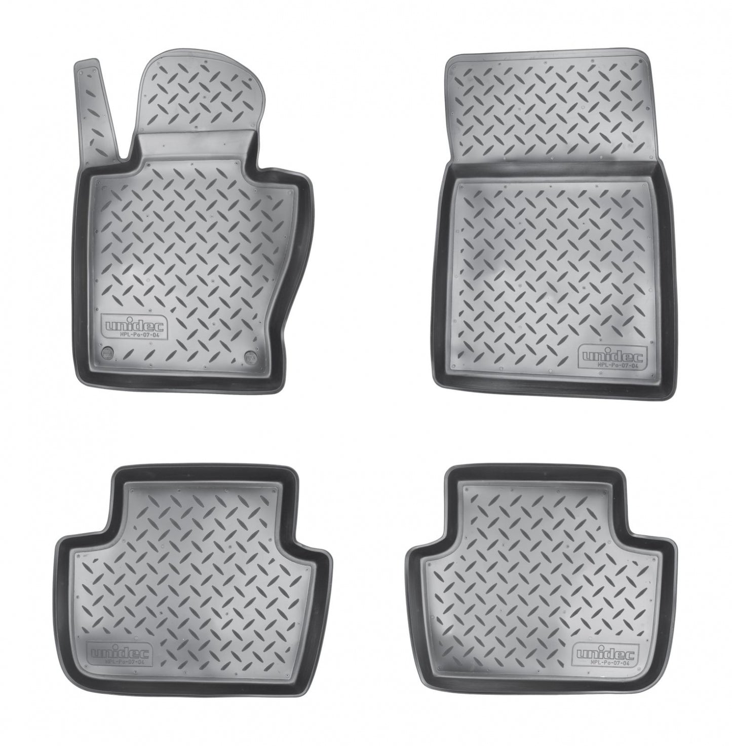 Covorase auto din cauciuc tip tavita NORM Premium Premium Norplast, BMW X3 (E83), 2003-2010