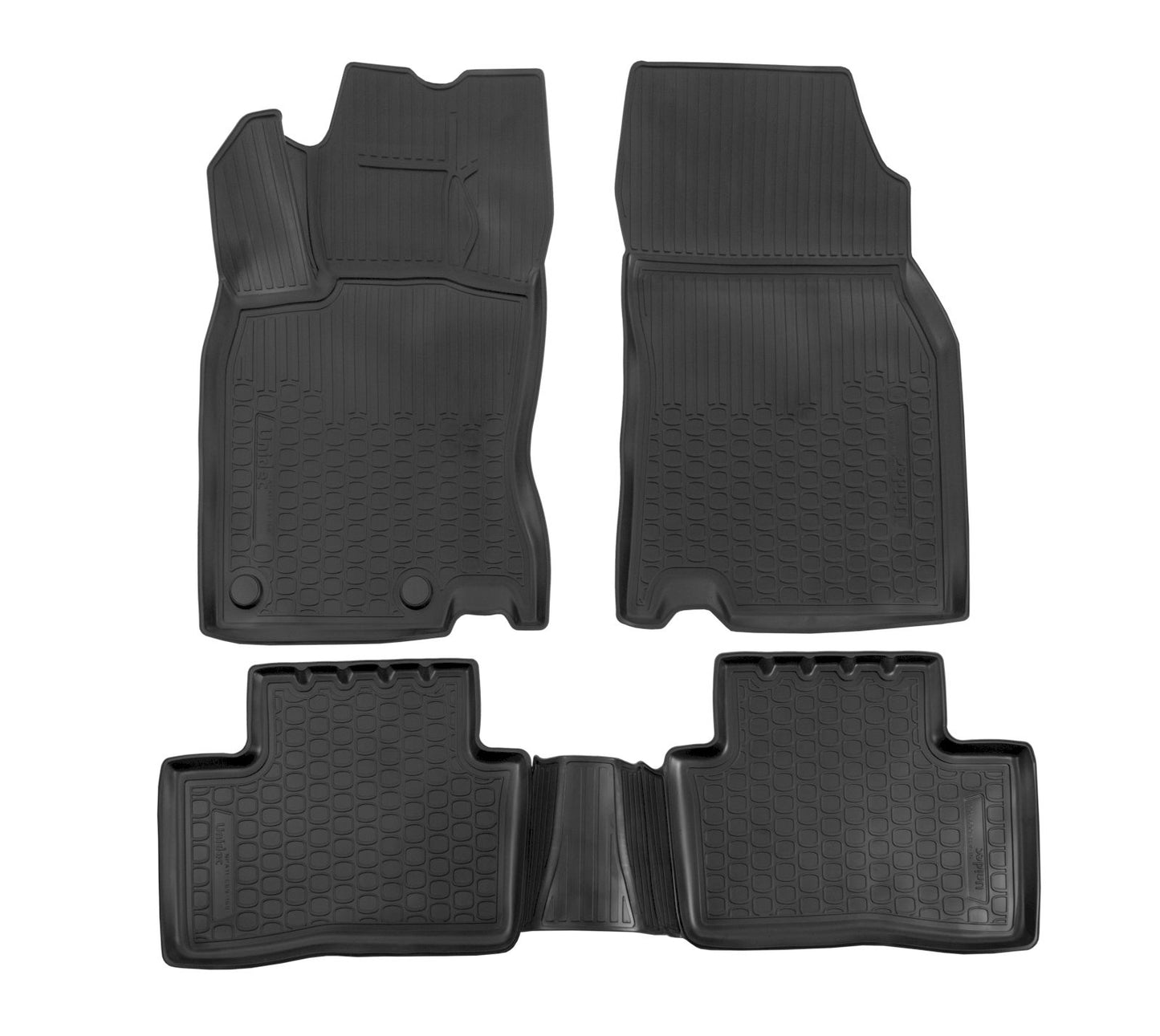 Covorase auto din cauciuc tip tavita NORM Premium, Renault Kadjar, 2015-