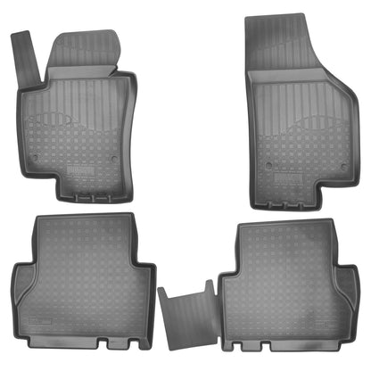 Covorase auto din cauciuc tip tavita NORM Premium, Seat Alhambra, 2010-2017