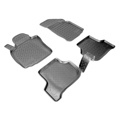 Covorase auto din cauciuc tip tavita NORM Premium, Seat Leon, 2005-2012