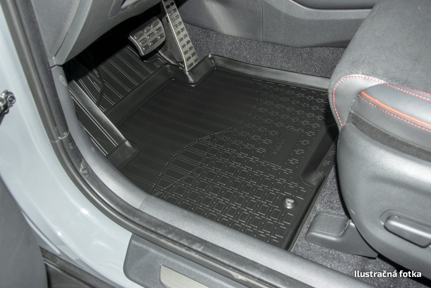 Covorase auto din cauciuc tip tavita NORM Premium, Volkswagen Golf 7, 2012-2020