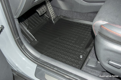 Covorase auto din cauciuc tip tavita NORM Premium, Volkswagen Golf 7, 2012-2020
