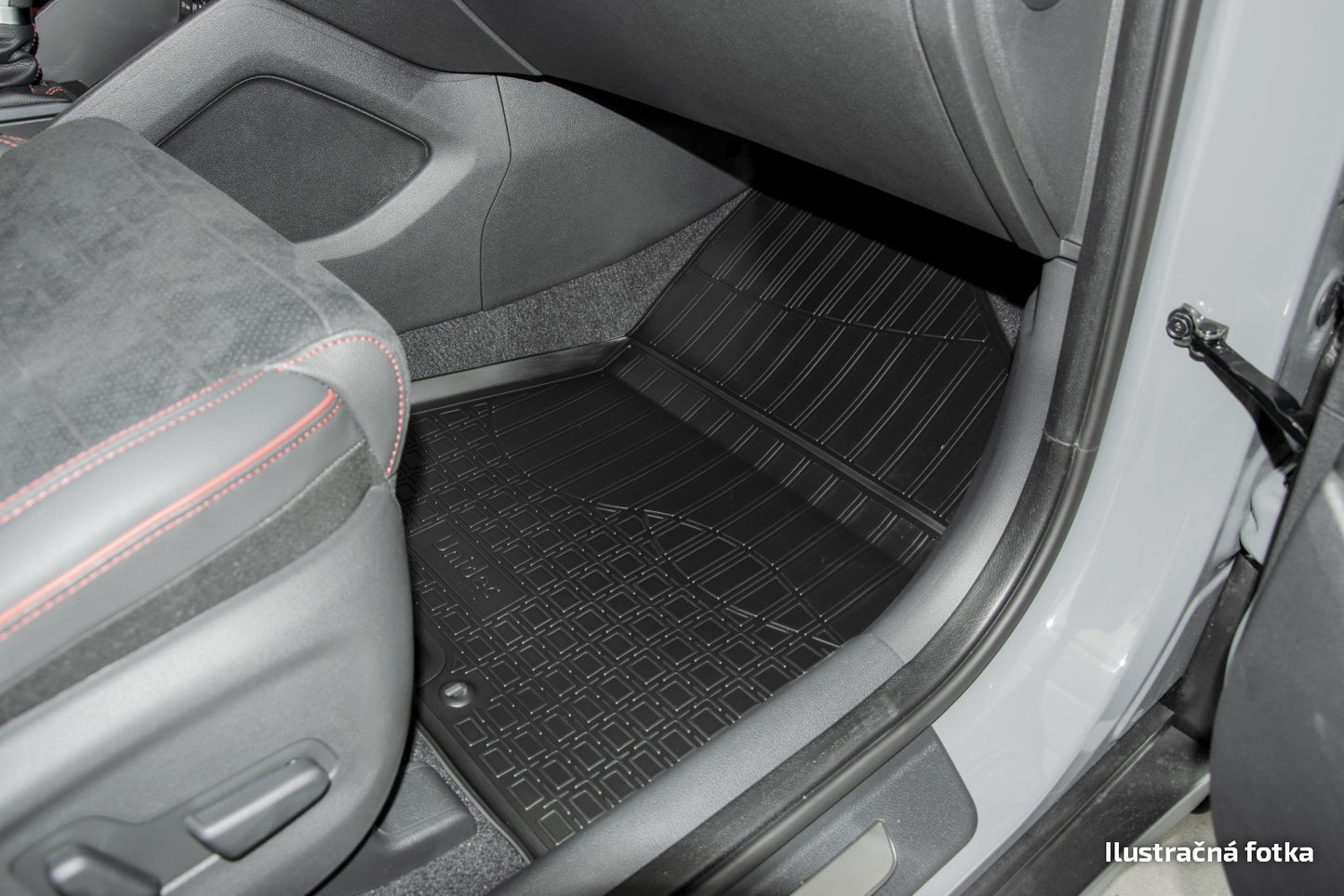 Covorase auto din cauciuc tip tavita NORM Premium, Volkswagen Golf 7, 2012-2020