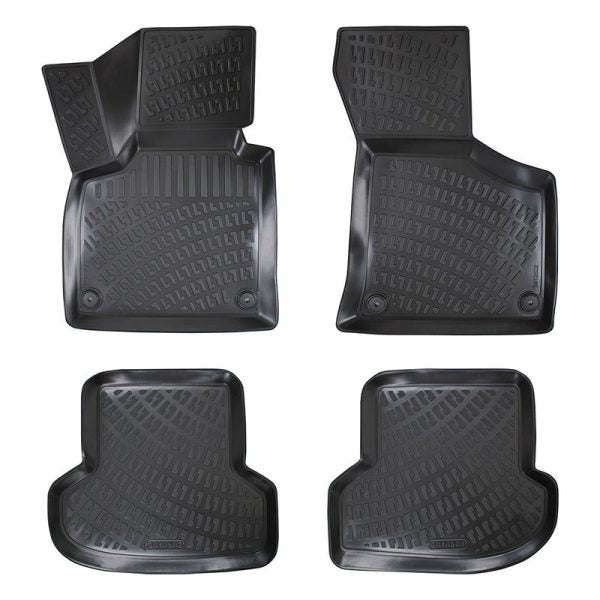 Covorase auto din cauciuc tip tavita Premium Line, Audi A3 (8P), 2003-2013