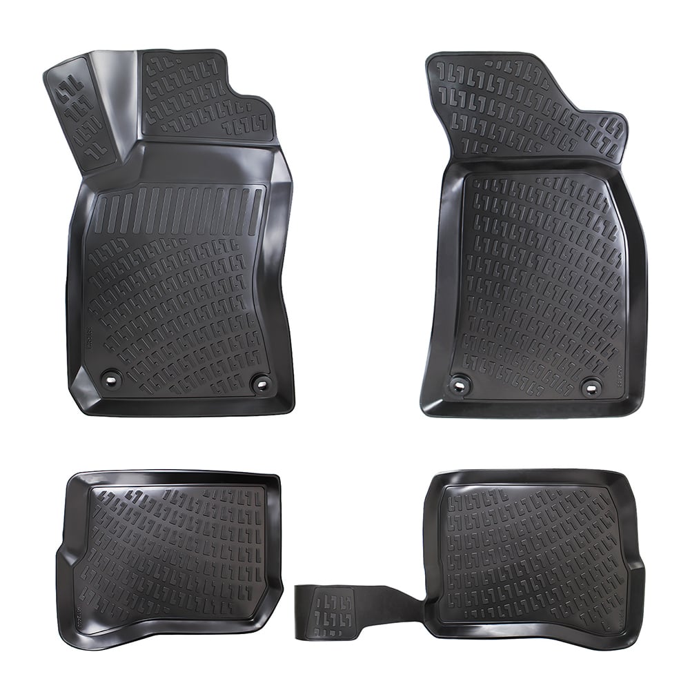Covorase auto din cauciuc tip tavita Premium Line, Audi A4 (B5), 1994-2001