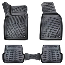Covorase auto din cauciuc tip tavita Premium Line, Audi A4 (B6/B7), 2001-2009