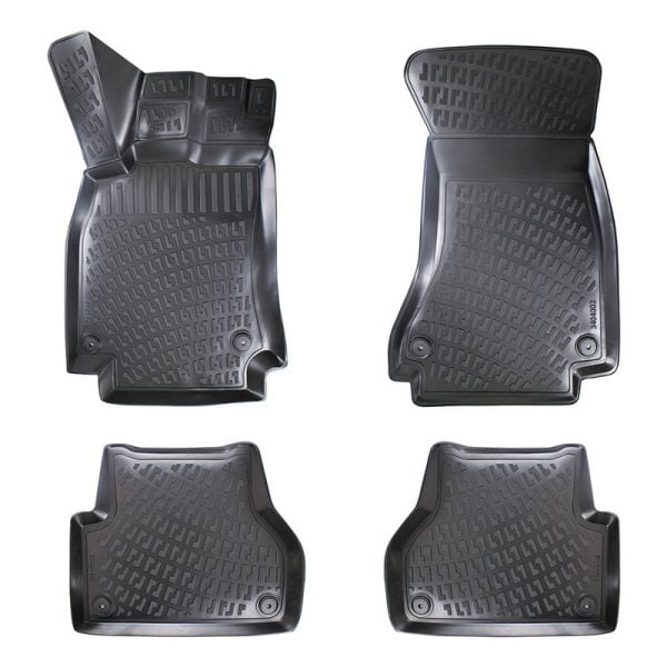 Covorase auto din cauciuc tip tavita Premium Line, Audi A4 (B8), 2008-2016