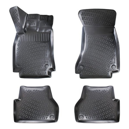 Covorase auto din cauciuc tip tavita Premium Line, Audi A4 (B8), 2008-2016