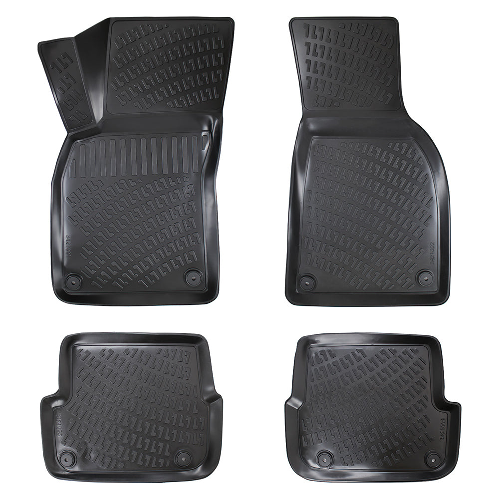 Covorase auto din cauciuc tip tavita Premium Line, Audi A6 (C6), 2004-2011