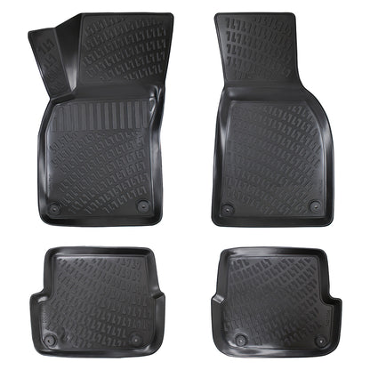 Covorase auto din cauciuc tip tavita Premium Line, Audi A6 (C6), 2004-2011