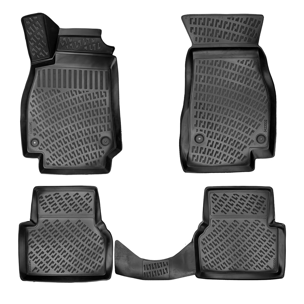 Covorase auto din cauciuc tip tavita Premium Line, Audi A6 (C8), 2018-