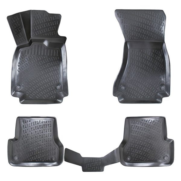 Covorase auto din cauciuc tip tavita Premium Line, Audi A7 (4G8), 2010-2017