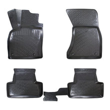 Covorase auto din cauciuc tip tavita Premium Line, Audi Q5 I (8R), 2008-2017