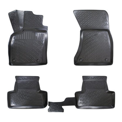 Covorase auto din cauciuc tip tavita Premium Line, Audi Q5 I (8R), 2008-2017