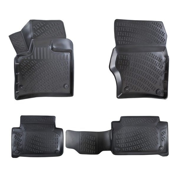 Covorase auto din cauciuc tip tavita Premium Line, Audi Q7 (4L), 2005-2015