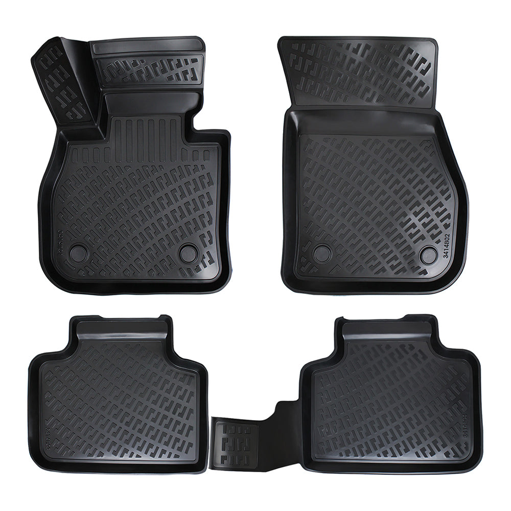 Covorase auto din cauciuc tip tavita Premium Line, BMW Seria 2 Activ Tourer (F45), 2014-2021