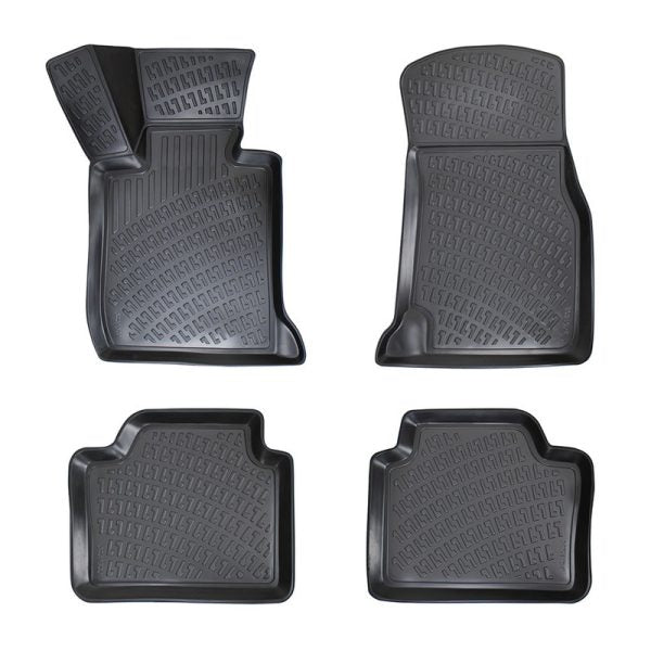 Covorase auto din cauciuc tip tavita Premium Line, BMW Seria 3 (E46), 1997-2006