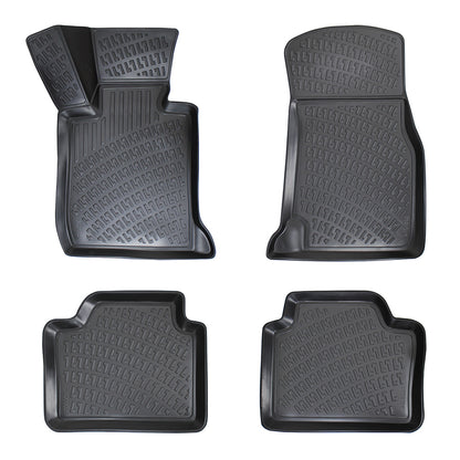 Covorase auto din cauciuc tip tavita Premium Line, BMW Seria 3 (E90/E91), 2006-2013