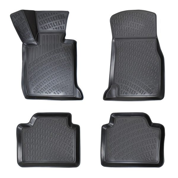 Covorase auto din cauciuc tip tavita Premium Line, BMW Seria 3 (F30/F31), 2011-2018