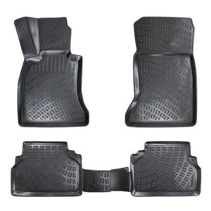 Covorase auto din cauciuc tip tavita Premium Line, BMW Seria 5 (F10/F11), 2010-2013