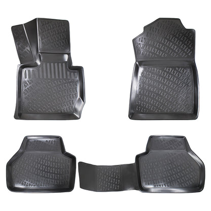 Covorase auto din cauciuc tip tavita Premium Line, BMW X3 (F25), 2011-2017