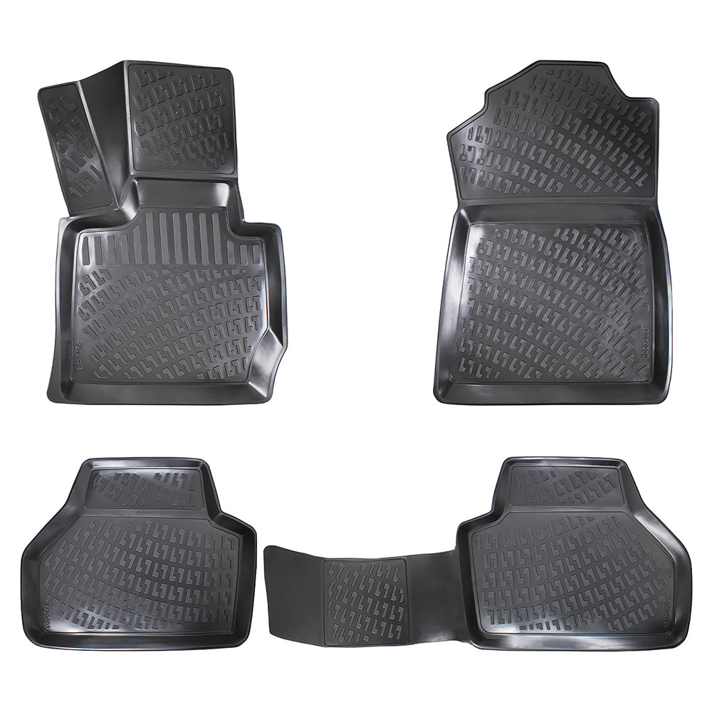 Covorase auto din cauciuc tip tavita Premium Line, BMW X4 (F26), 2014-2018