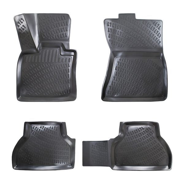 Covorase auto din cauciuc tip tavita Premium Line, BMW X5 (E70), 2006-2013