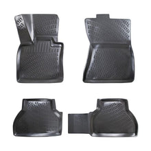 Covorase auto din cauciuc tip tavita Premium Line, BMW X6 (E71), 2007-2014