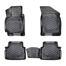 Covorase auto din cauciuc tip tavita Premium Line, Chevrolet Aveo (I), 2002-2012