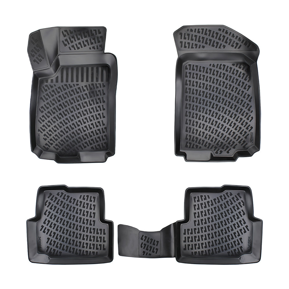 Covorase auto din cauciuc tip tavita Premium Line, Chevrolet Aveo (II), 2012-2020