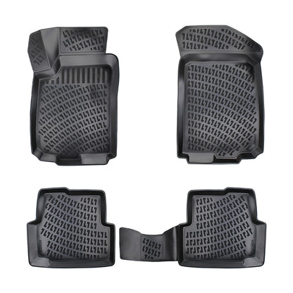 Covorase auto din cauciuc tip tavita Premium Line, Chevrolet Aveo (II), 2012-2020