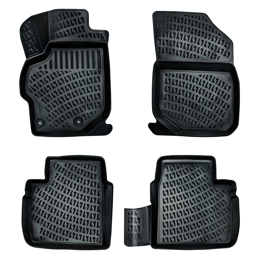 Covorase auto din cauciuc tip tavita Premium Line, Citroen C-Elysee (II), 2012-