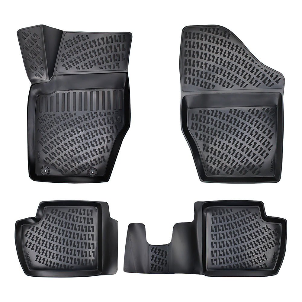 Covorase auto din cauciuc tip tavita Premium Line, Citroen C4 (I), 2004-2010