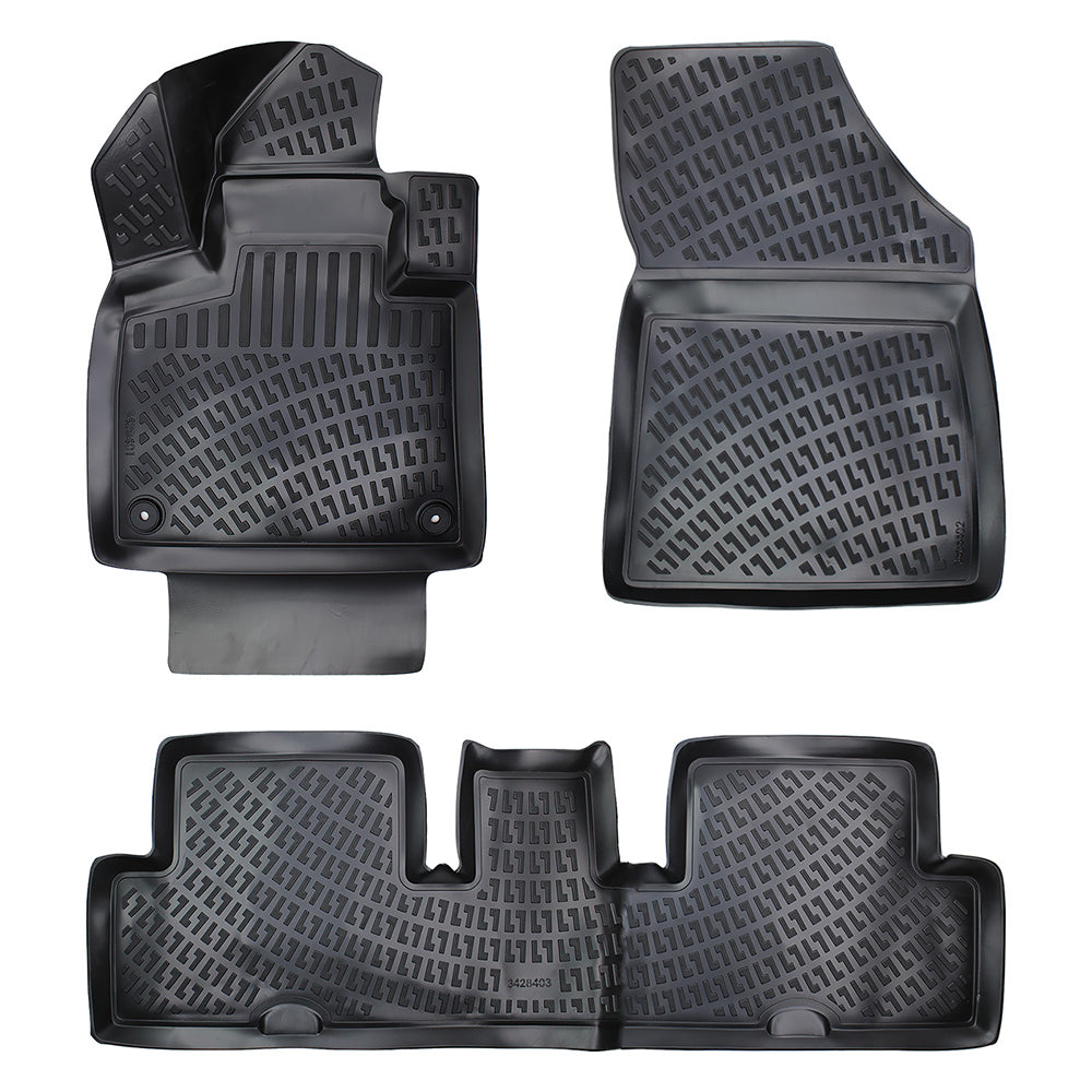 Covorase auto din cauciuc tip tavita Premium Line, Citroen C4 Picasso (II), 2013-2022