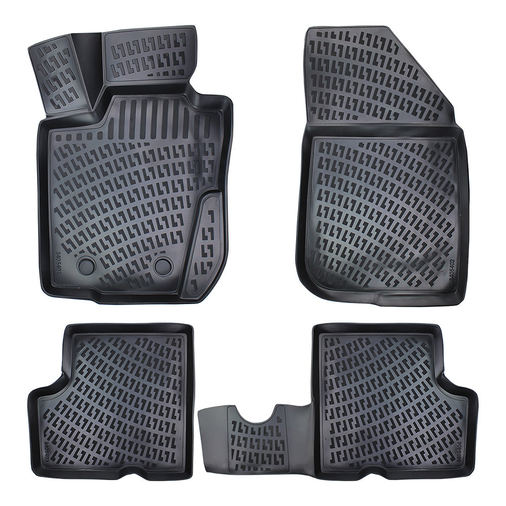 Covorase auto din cauciuc tip tavita Premium Line, Dacia Duster I (4X4), 2010-2017