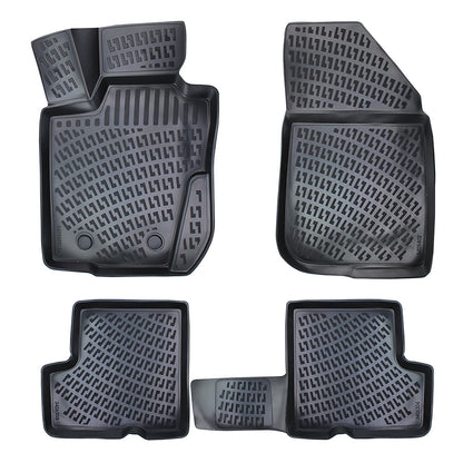 Covorase auto din cauciuc tip tavita Premium Line, Dacia Logan (I), berlina, 2004-2012