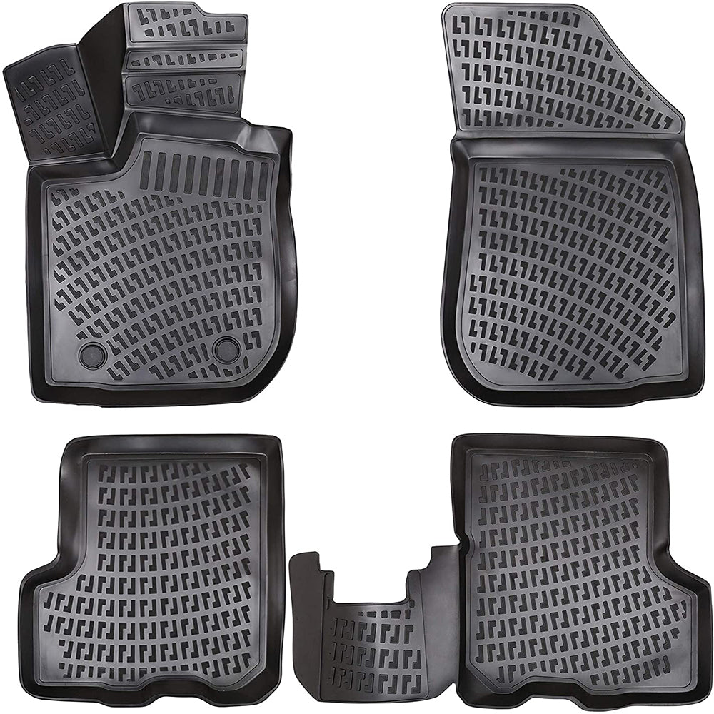 Covorase auto din cauciuc tip tavita Premium Line, Dacia Sandero (II), 2012-2020