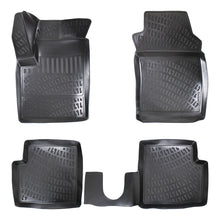 Covorase auto din cauciuc tip tavita Premium Line, Fiat 500, 2007-2015
