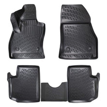 Covorase auto din cauciuc tip tavita Premium Line, Fiat 500L, 2013-