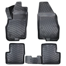 Covorase auto din cauciuc tip tavita Premium Line, Fiat Punto (III), 2005-2018